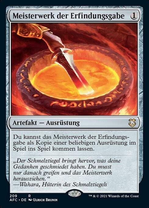 Meisterwerk der Erfindungsgabe AFC-209 Rare Excellent Deutsch