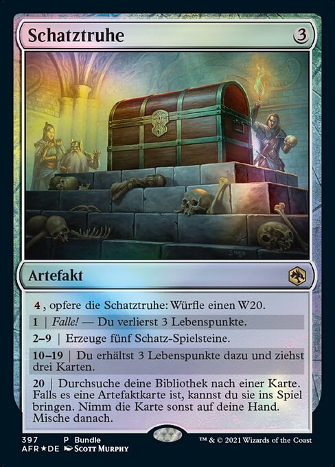 Schatztruhe (V.4) PAFR-397 Rare Excellent Deutsch Foil
