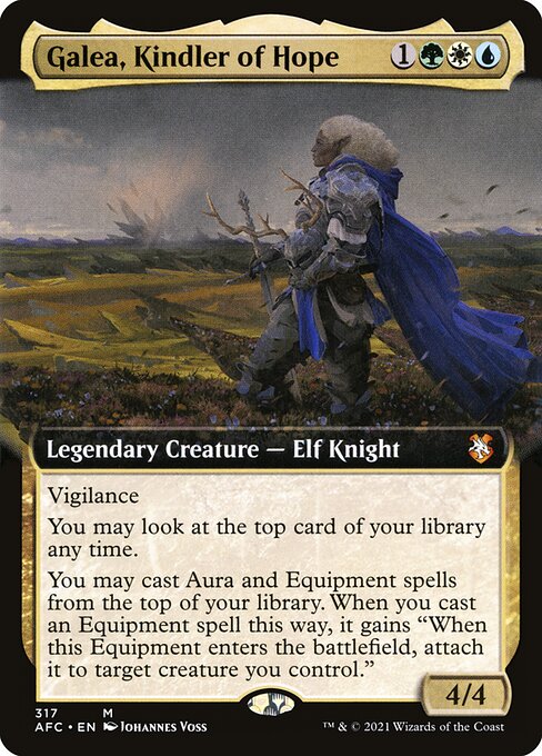 Galea, Kindler of Hope XAFC-317 Mythic Excellent Englisch