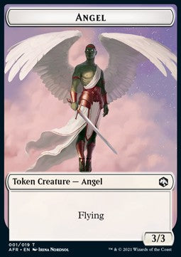 Angel Token (W 3/3) // Treasure Token XAFR-T 1/15 Token Excellent Englisch Foil