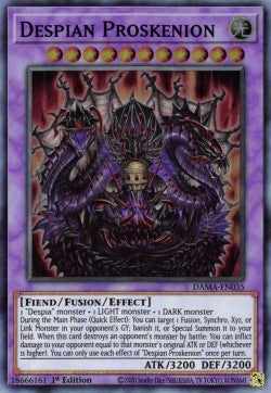 Despianischer Proskenion DAMA-035 Super Rare Excellent Deutsch 1. Auflage
