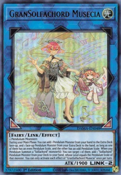 GranSolfakkord Musecia DAMA-DE048 Ultra Rare Light Played Deutsch 1. Auflage