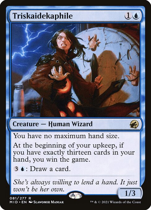 Triskaidekaphile MID-81 Rare Near Mint Englisch Foil