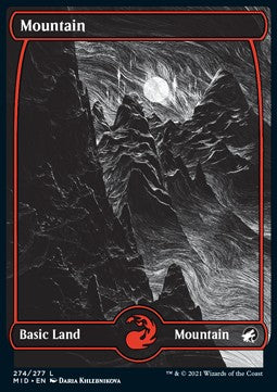 Gebirge (V.1) MID-274 Land Near Mint Englisch Foil