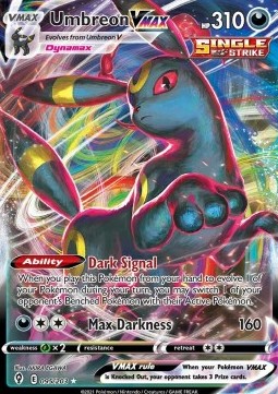 Umbreon VMAX EVS-095 Ultra Rare Excellent Englisch