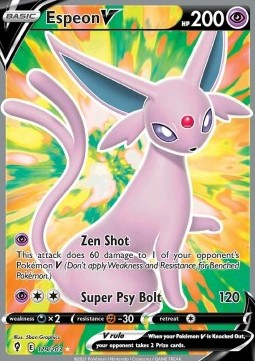 Espeon V EVS-179 Ultra Rare Near Mint Englisch
