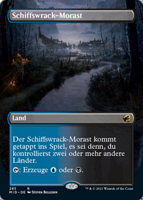Schiffswrack-Morast XMID-285 Rare Excellent Deutsch