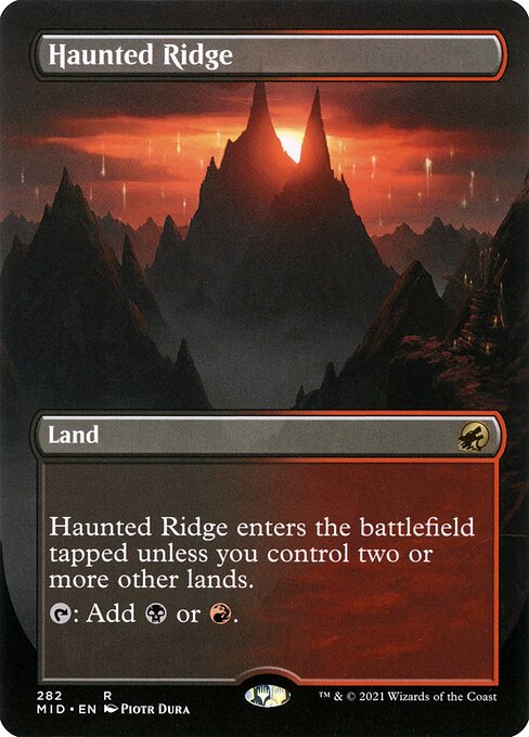 Haunted Ridge XMID-282 Rare Excellent Englisch