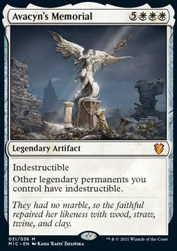 Avacyns Denkmal (V.1) MIC-31 Mythic Excellent Englisch