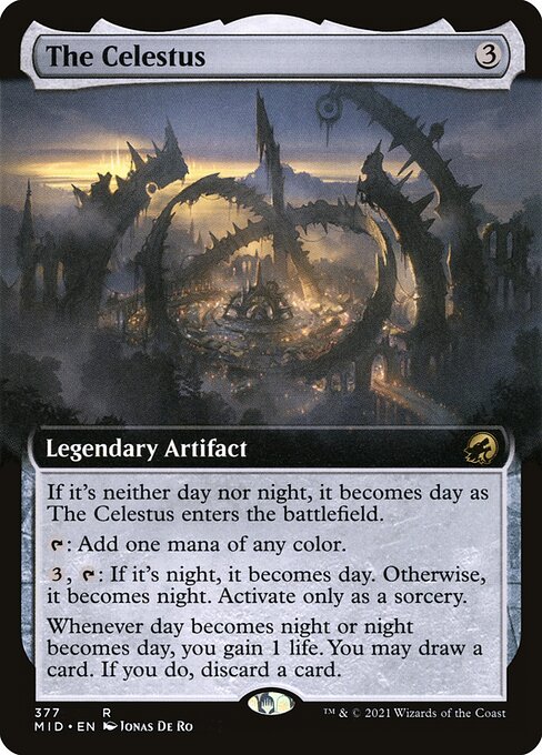 Der Celestus XMID-377 Rare Near Mint Englisch Foil
