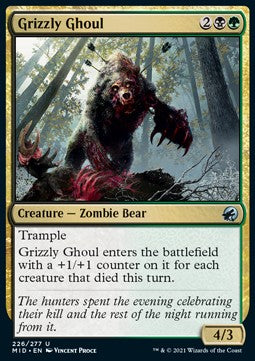 Grizzly-Ghul MID-226 Uncommon Near Mint Deutsch Foil