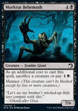 Morkrutsumpf-Behemoth MID-114 Common Near Mint Deutsch Foil