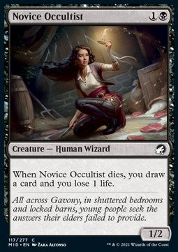 Okkultisten-Novizin MID-117 Common Near Mint Deutsch Foil