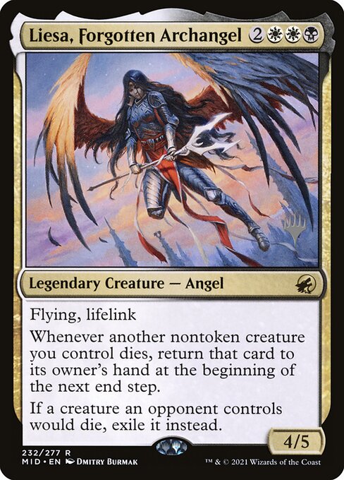 Liesa, Forgotten Archangel PMID-232 Rare Near Mint Englisch