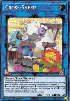 Strickschaf MP21-018 Secret Rare Good Deutsch 1. Auflage