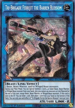 Tri-Brigade Ferrijit the Barren Blossom MP21-EN196 Secret Rare Near Mint Englisch 1. Auflage