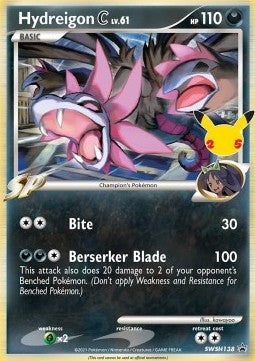 Hydreigon [C] Lv.61 SWSH-138 Promo Excellent Englisch