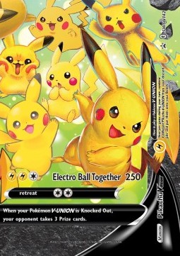 Pikachu V-UNION SWSH-142 Promo Near Mint Deutsch