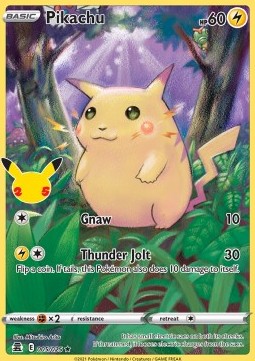 Pikachu CEL-005 Holo Rare Near Mint Deutsch