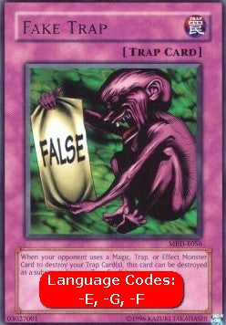 Fake Trap MRD-056 Rare Good Englisch