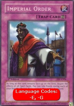 Kaiserlicher Befehl (V.1) PSV-104 Secret Rare Good Deutsch
