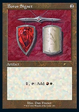 Boros Signet SLDAN-291 Rare Near Mint Englisch