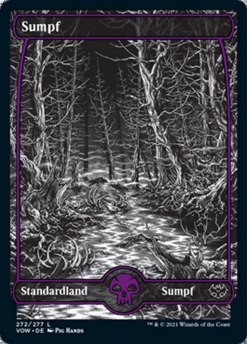 Sumpf (V.1) VOW-272 Land Near Mint Deutsch Foil