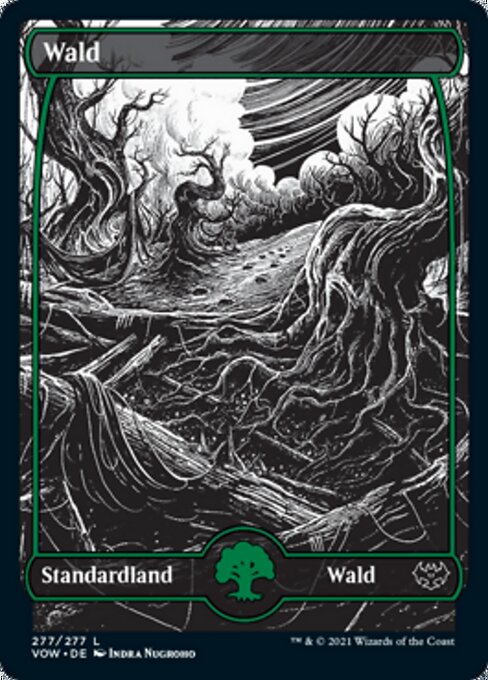 Wald (V.2) VOW-277 Land Excellent Deutsch