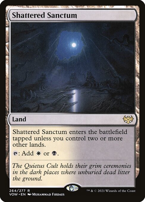 Shattered Sanctum VOW-264 Rare Near Mint Englisch