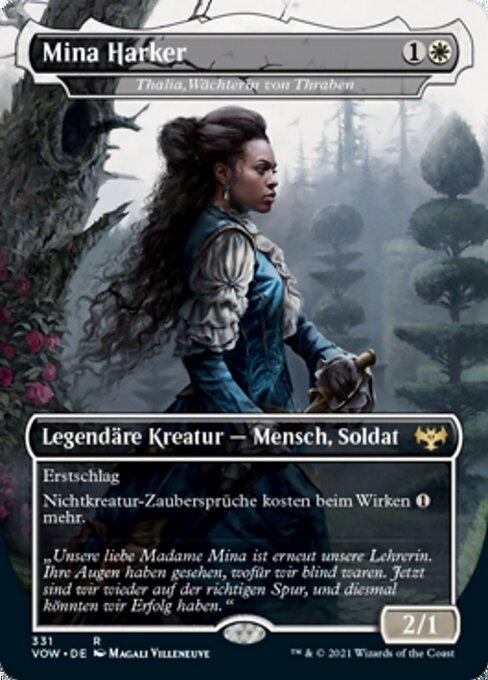 Thalia, Wächterin von Thraben (V.2) XVOW-331 Rare EX Deutsch Foil