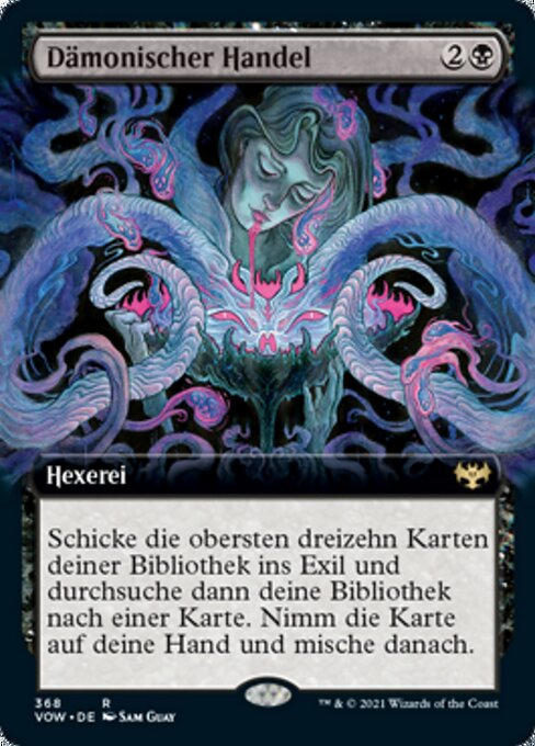 Dämonischer Handel XVOW-368 Excellent Deutsch Foil