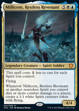 Millicent, rastlose Rückkehrerin (V.1) VOC-1 Mythic Near Mint Englisch