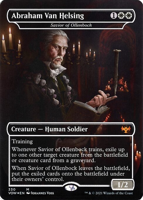 Retter von Ollenbock (V.1) XVOW-330 Mythic Near Mint Englisch Foil