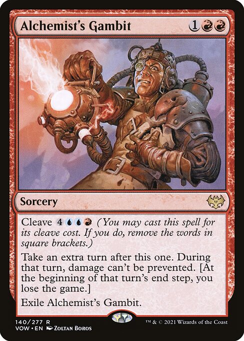 Alchemist's Gambit VOW-140 Rare Near Mint Englisch