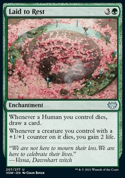 Letzte Ruhestätte VOW-207 Uncommon Near Mint Deutsch Foil