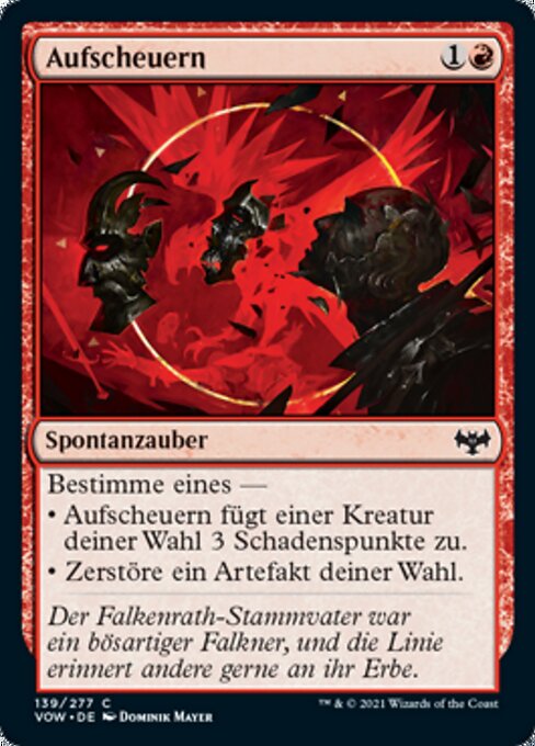Aufscheuern VOW-139 Common Near Mint Deutsch