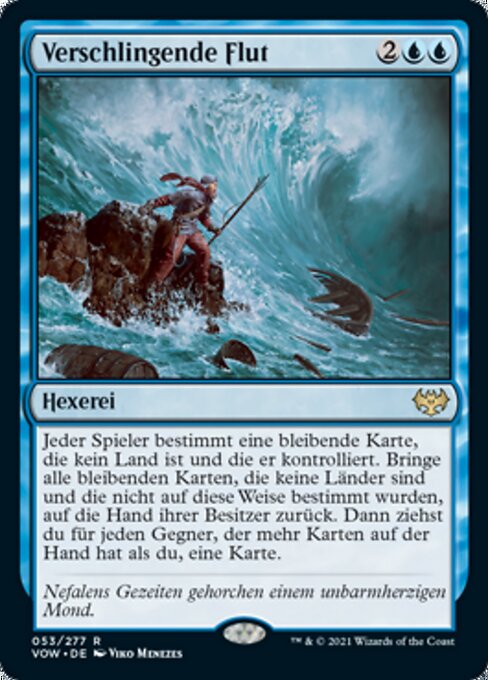 Verschlingende Flut VOW-53 Rare Near Mint Deutsch