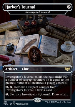 Notizen des Ermittlers (V.1) XVOW-345 Rare Near Mint Englisch Foil