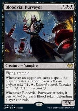 Blutphiolenlieferant VOW-98 Rare Near Mint Deutsch Foil