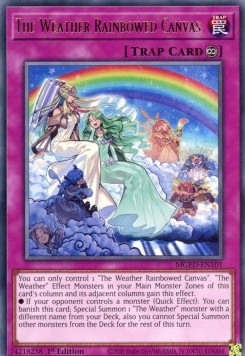Regenbogenfarbenes Witterungsgemälde MGED-101 Rare Excellent Deutsch