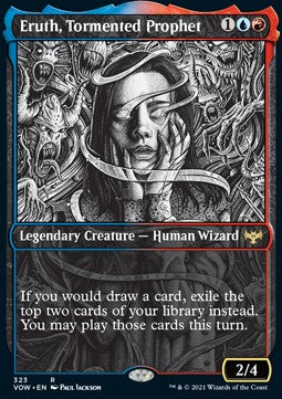 Eruth, gepeinigte Prophetin (V.1) XVOW-323 Rare Near Mint Englisch Foil