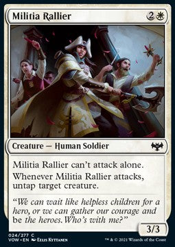 Miliz-Zusammentrommlerin VOW-24 Common Near Mint Deutsch Foil