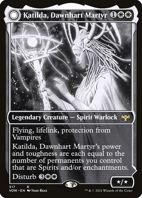 Katilda, Dawnhart Martyr // Katilda's Rising Dawn XVOW-317 Rare Near Mint Englisch