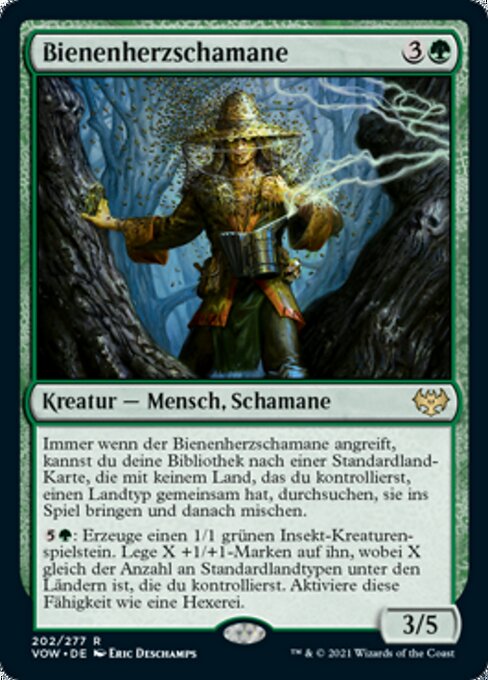 Bienenherzschamane VOW-202 Rare Near Mint Deutsch