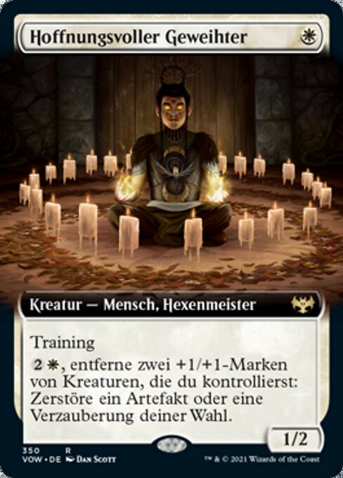 Hoffnungsvoller Geweihter XVOW-350 Good Deutsch Foil