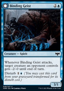 Fesselnder Geist // Spektrale Fesseln VOW-48 Common Near Mint Deutsch Foil
