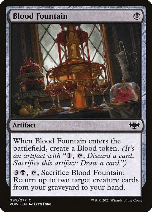 Blood Fountain VOW-95 Common Near Mint Englisch Foil