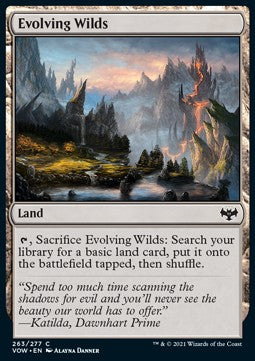 Sich entfaltende Wildnis VOW-263 Common Near Mint Englisch Foil