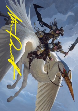 Art Series: Gryffwing Cavalry (V.2) XVOW-A11 Tip Card Near Mint Englisch