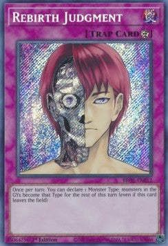 Wiedergeburtsurteil BROL-012 Secret Rare Near Mint Deutsch 1. Auflage